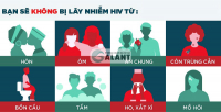 Những con đường không lây truyền HIV Những con đường không lây truyền HIV
